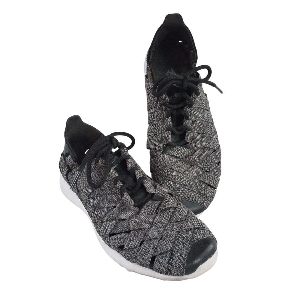 Nike Juvenate Woven Sneaker Womens Sz 6.5 Shoes Style# 833825-004 Gray‎ Black